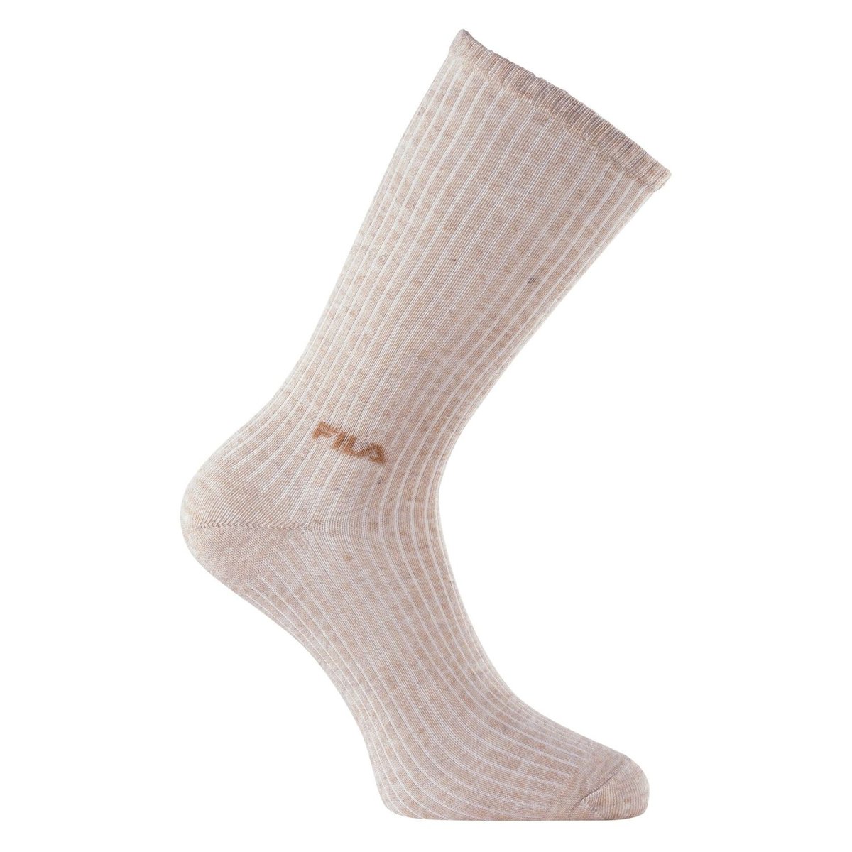 Lot De 6 Paires De Chaussette Tennis marron/camel/beige, FILA