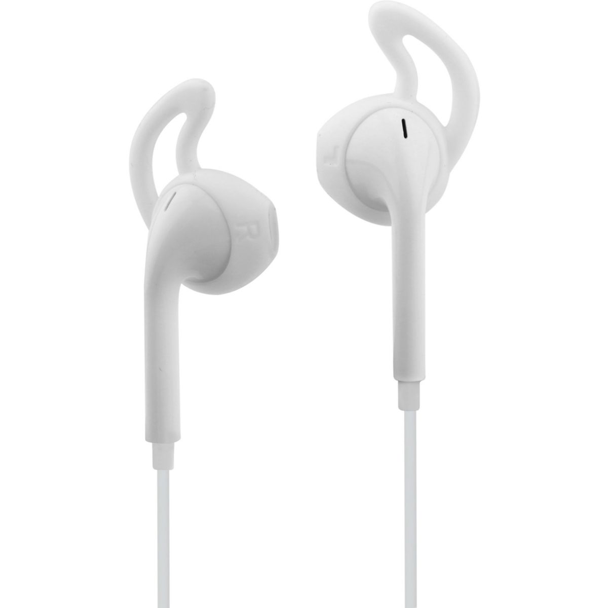 Ecouteurs EF-02 blanc couleur unique, ESSENTIEL B