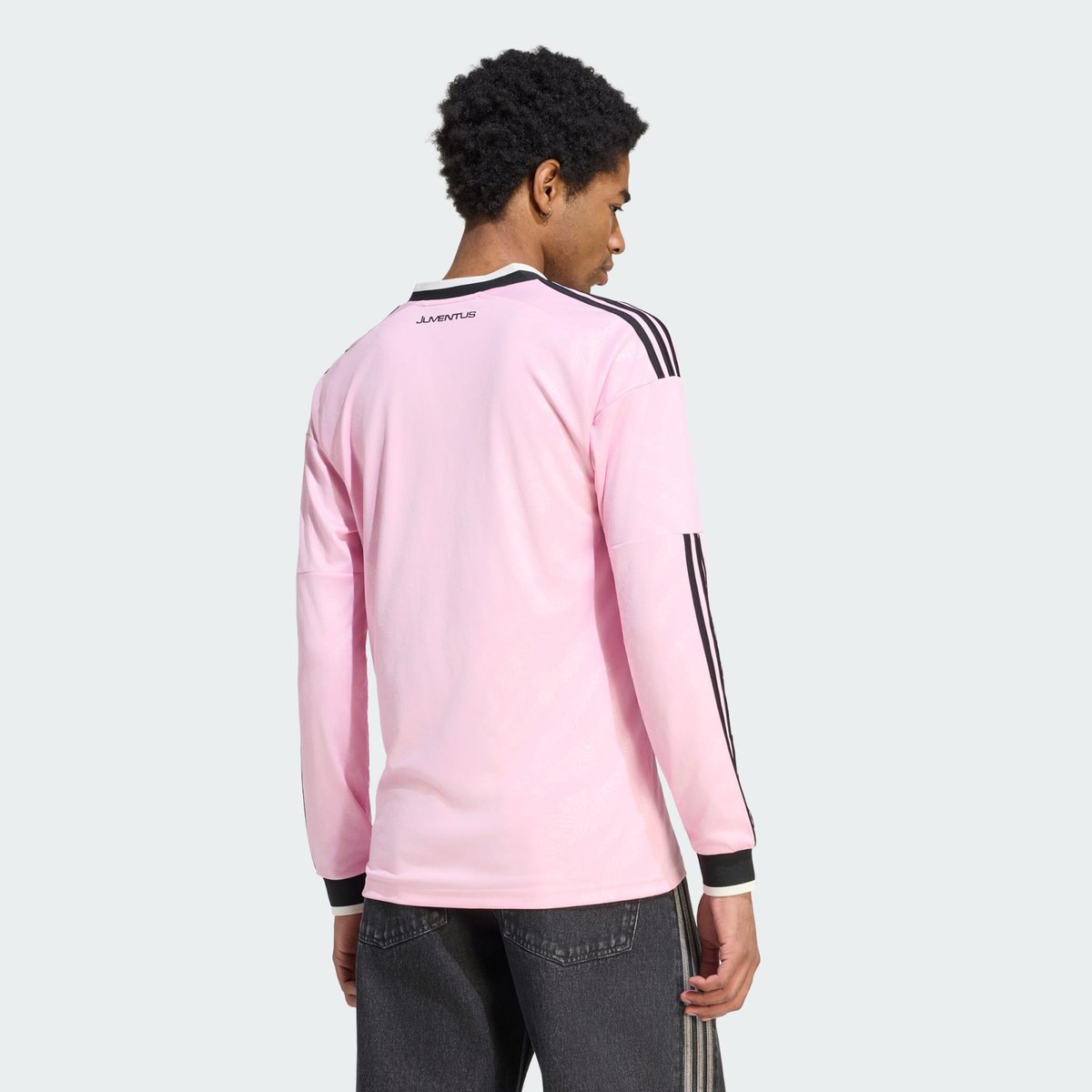 Maillot Manches Longues Extérieur Juventus 26/27 Maillot Manches Longues Extérieur Juventus 26/27 true pink / black, adidas Performance