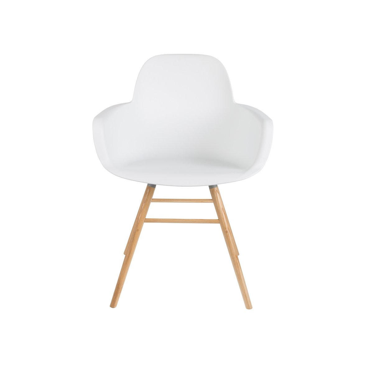 Fauteuil scandinave Albert Kuip blanc, ZUIVER