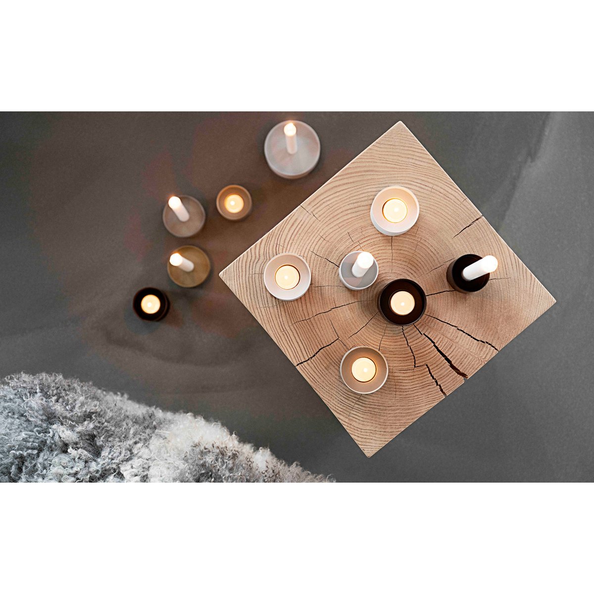 Photophore SINGLES gris chaud, ZONE DENMARK
