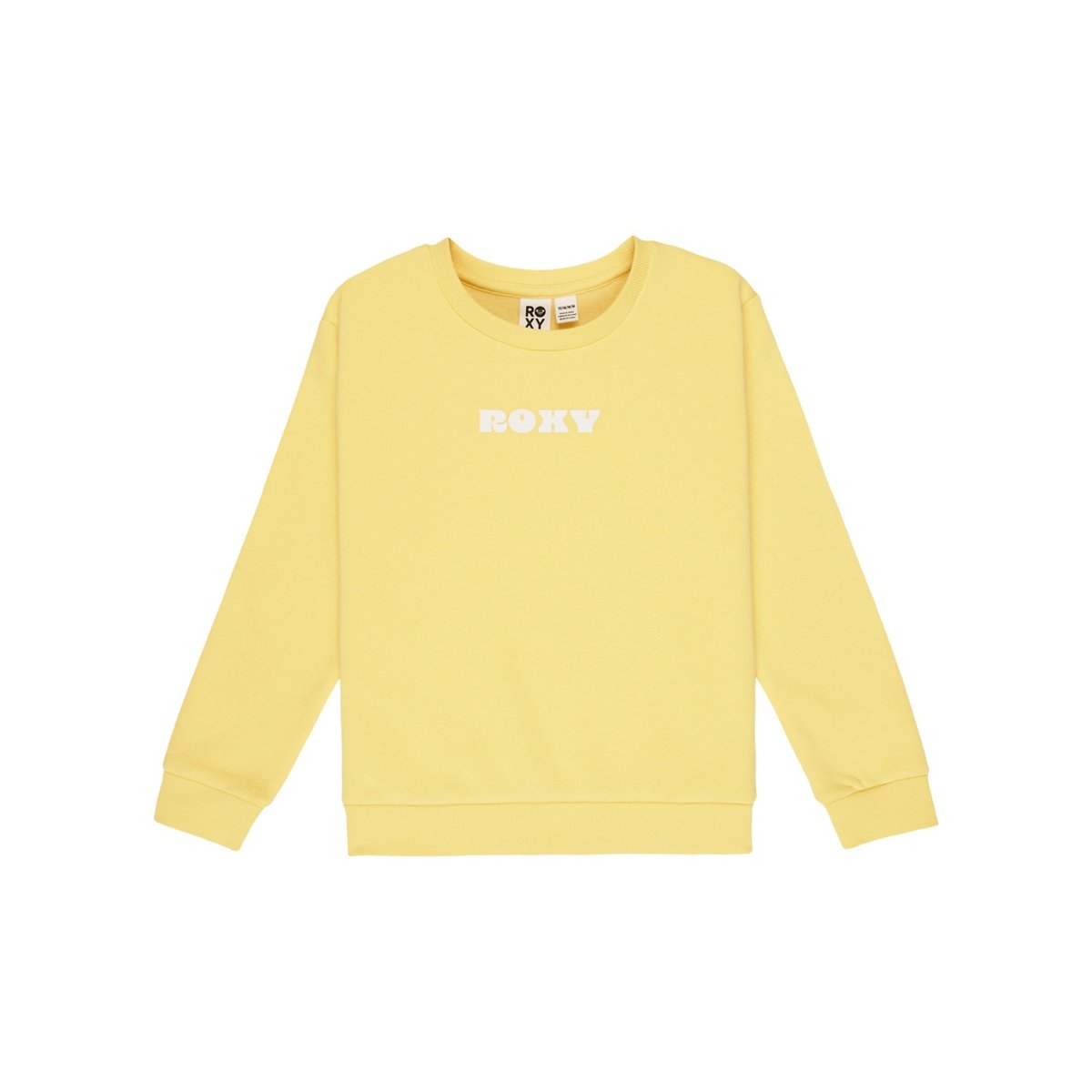 Sweat SURF FEELING BRUSHED. jaune lemon drop, ROXY