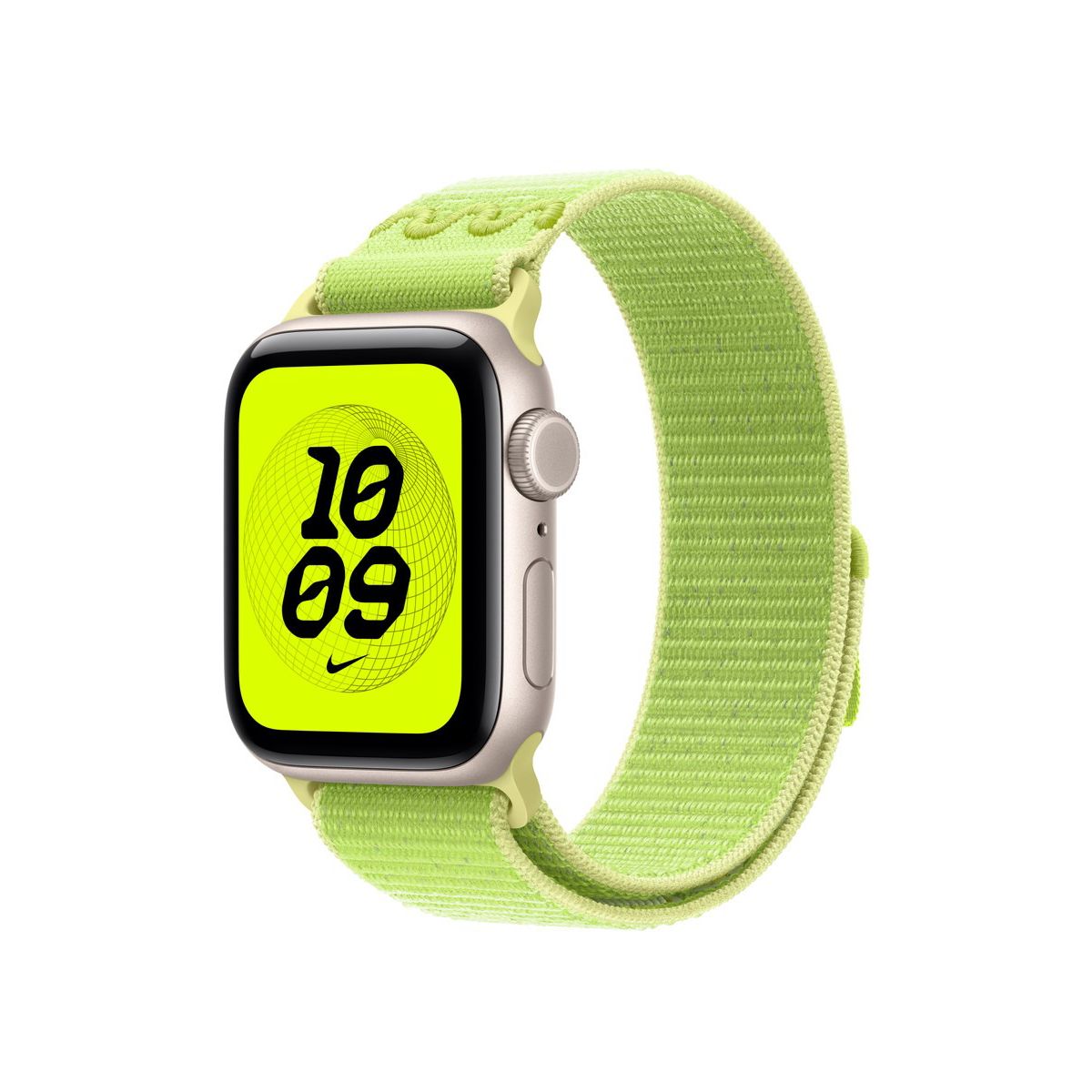 Bracelet 40 mm Sport Nike Volt Splash vert, APPLE