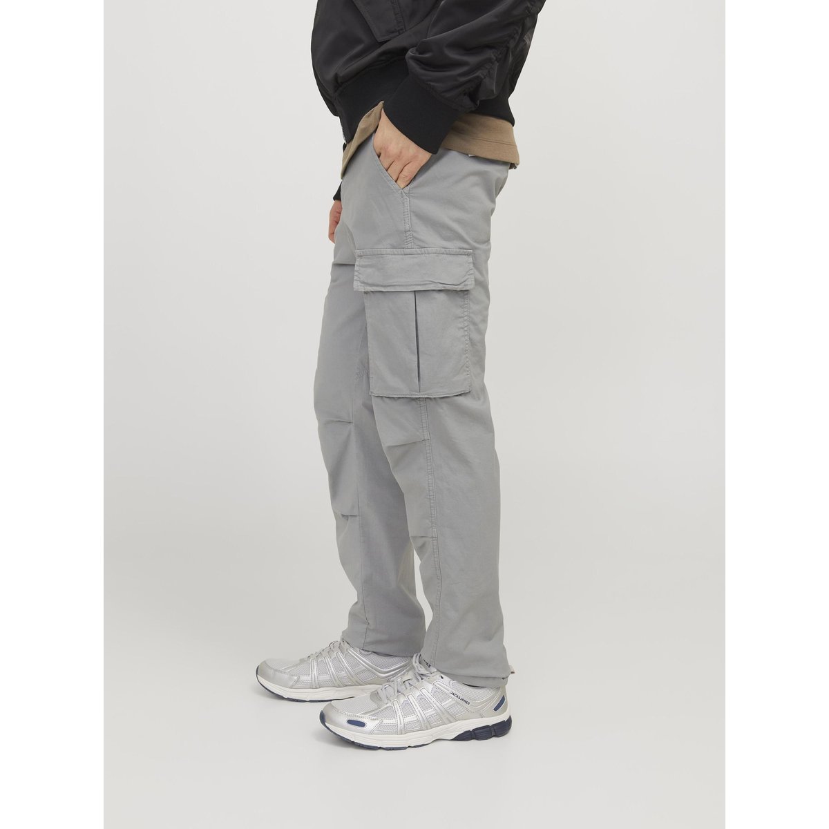 Pantalon Cargo ultimate grey, JACK & JONES