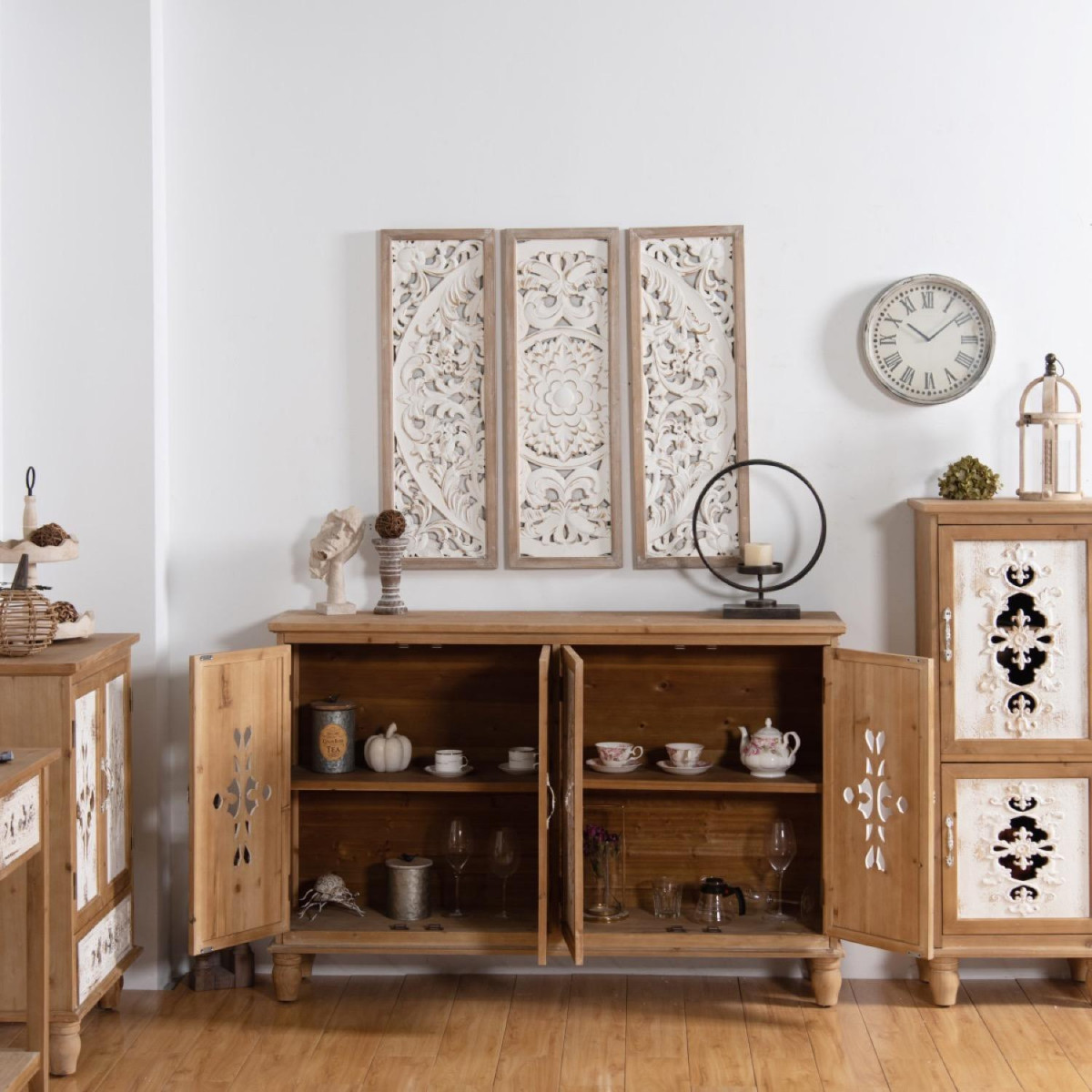 Buffet - VALDORISE marron, DECORATION D’AUTREFOIS