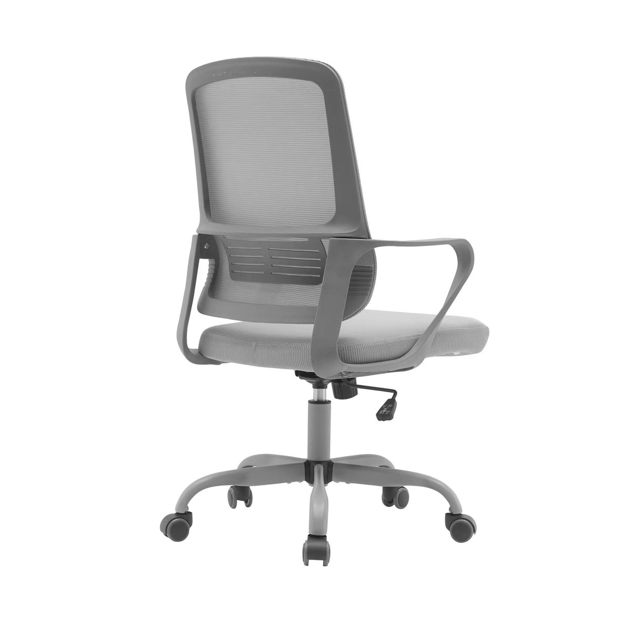 Chaise de bureau, NOAH gris, HISPANOHOGAR