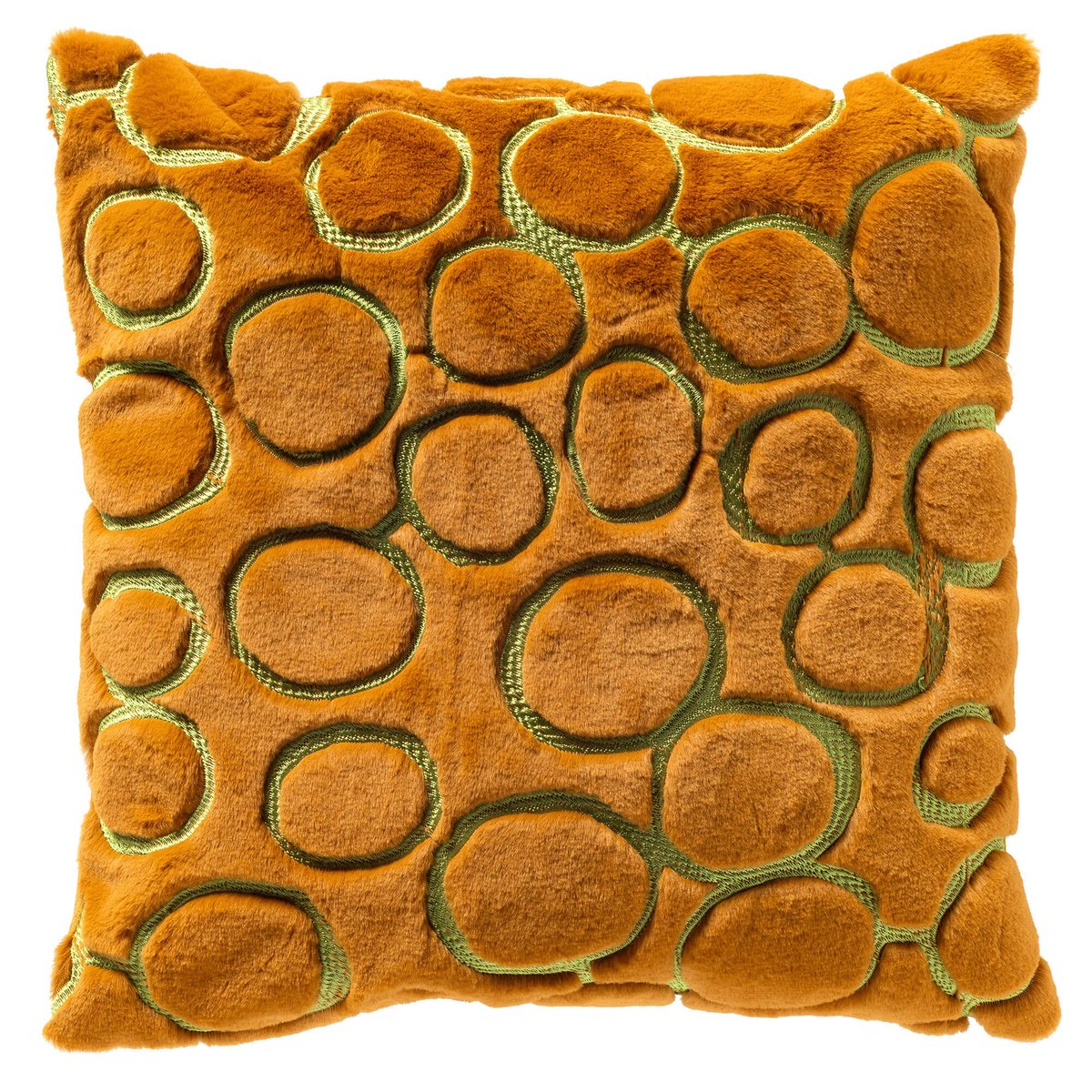 Housse de coussin Domani brun, DUTCH DECOR