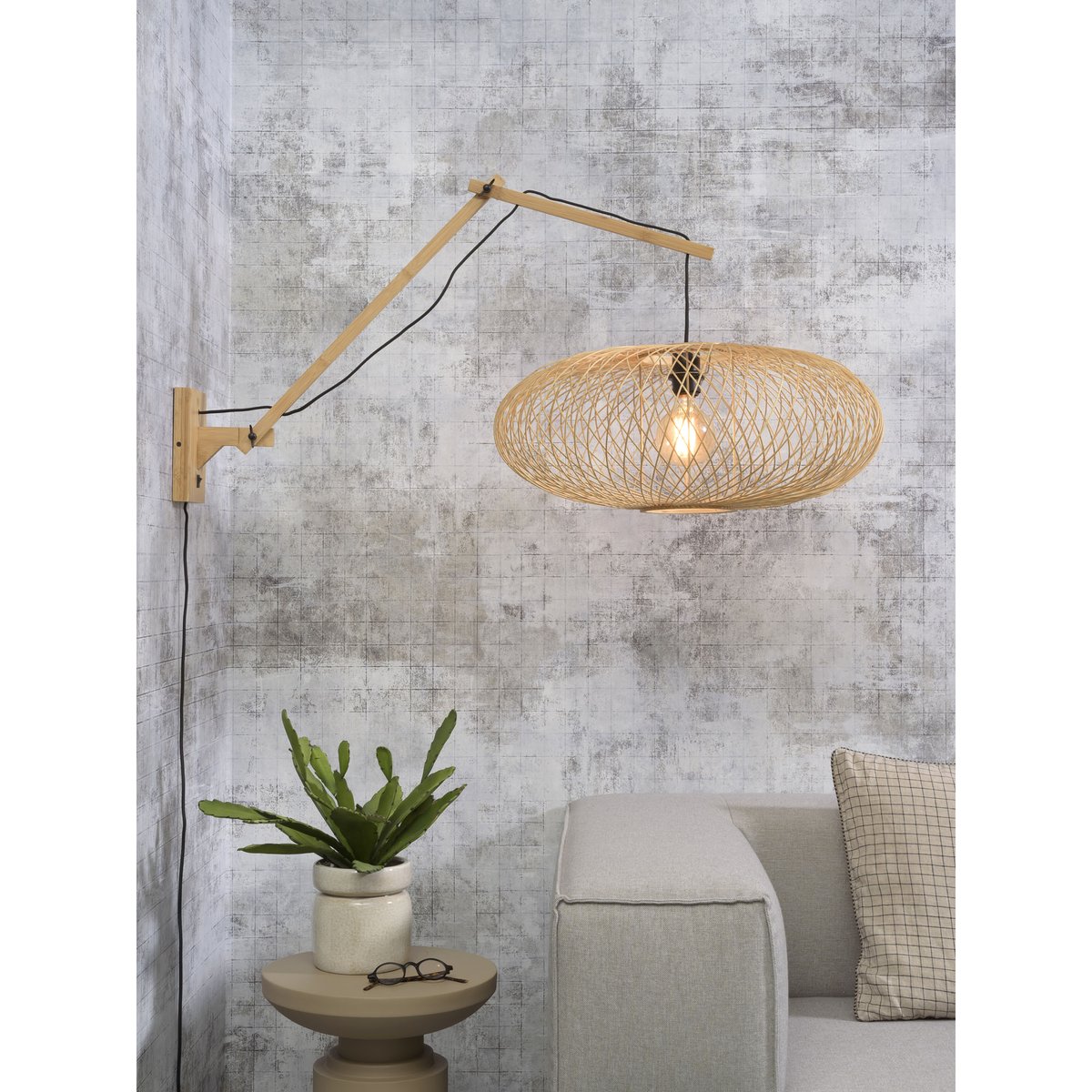 Applique Bambou ANDES naturel, GOOD & MOJO