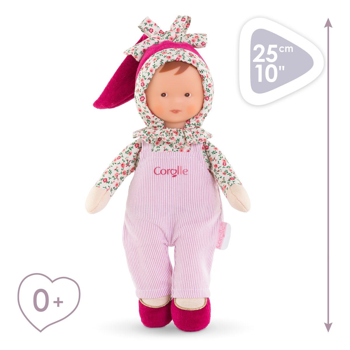 Doudou Miss Chic Rose Grenadine rose, COROLLE