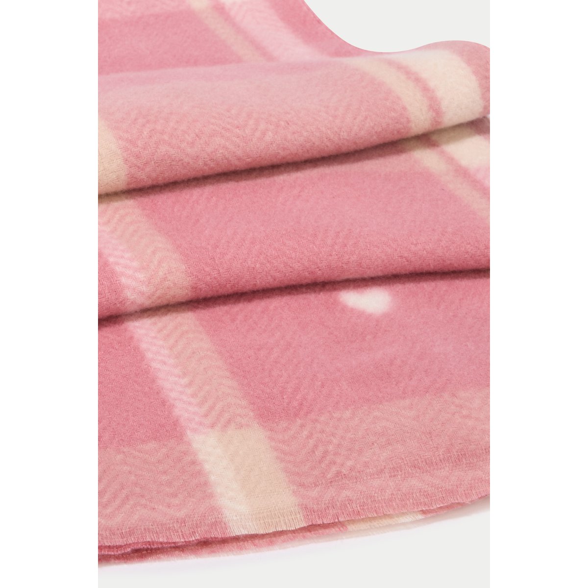 Écharpe plaid rose, CACHE CACHE