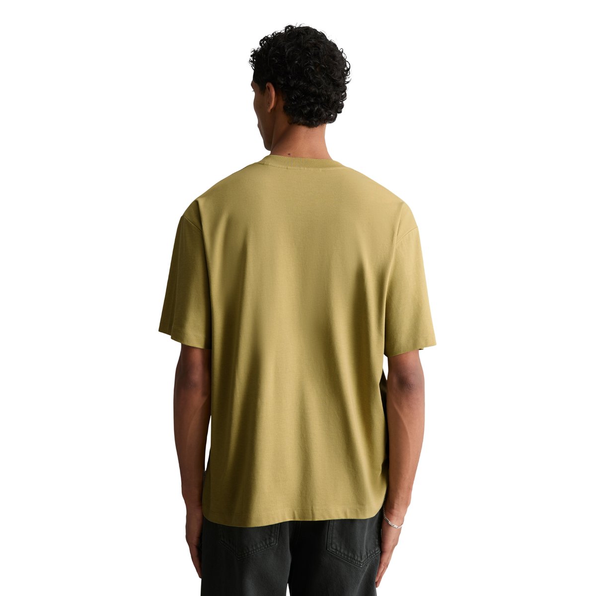 T-shirt relaxed en pur coton bio vert, MARC O’POLO DENIM