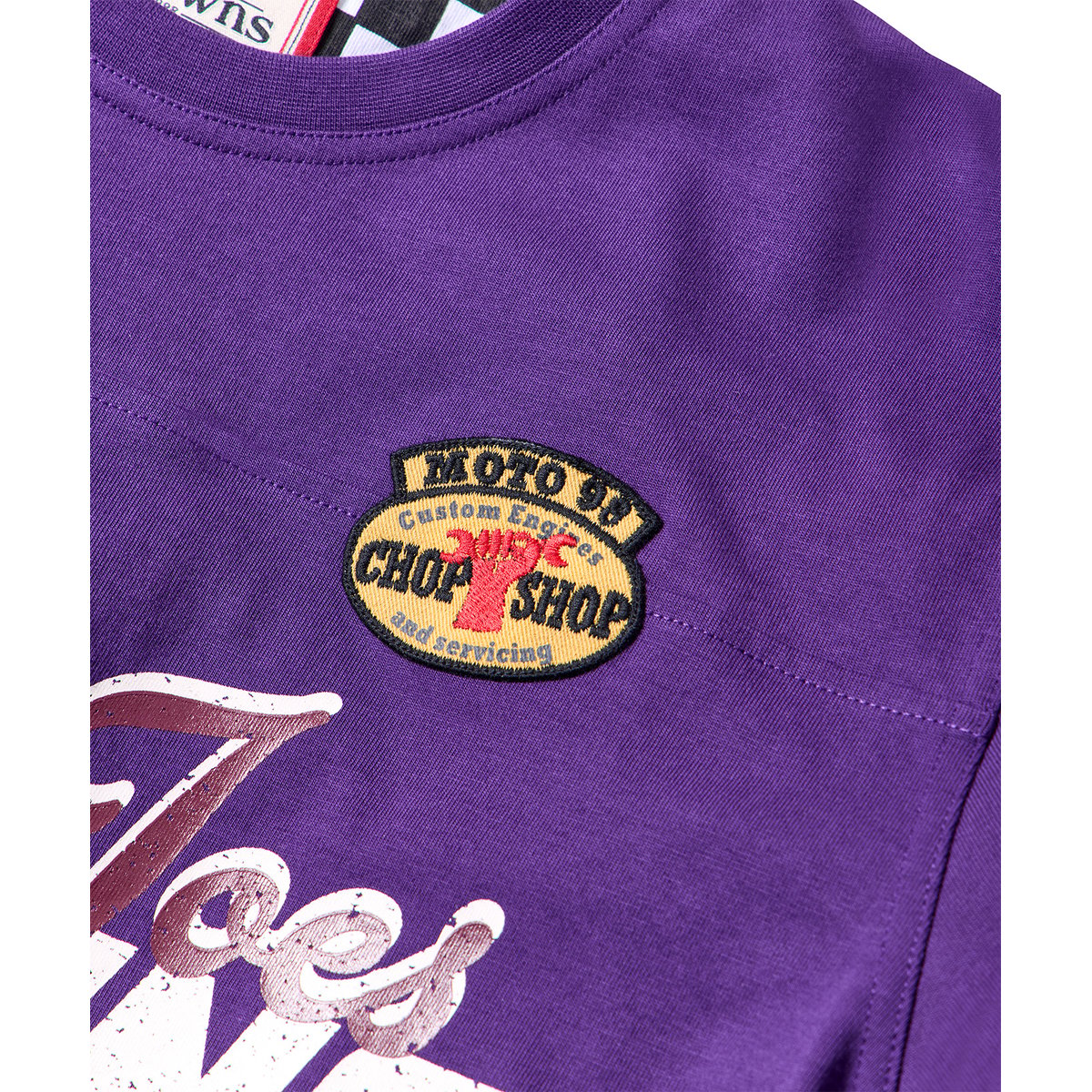 Sweat Col Rond Dirty Joes Racing violet, JOE BROWNS