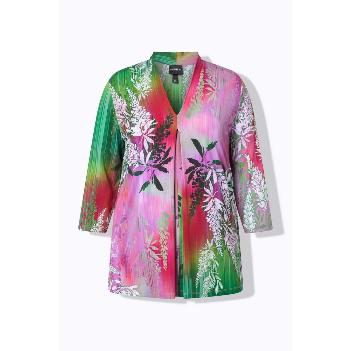 T-shirt au tombé fluide blanc neige, ULLA POPKEN