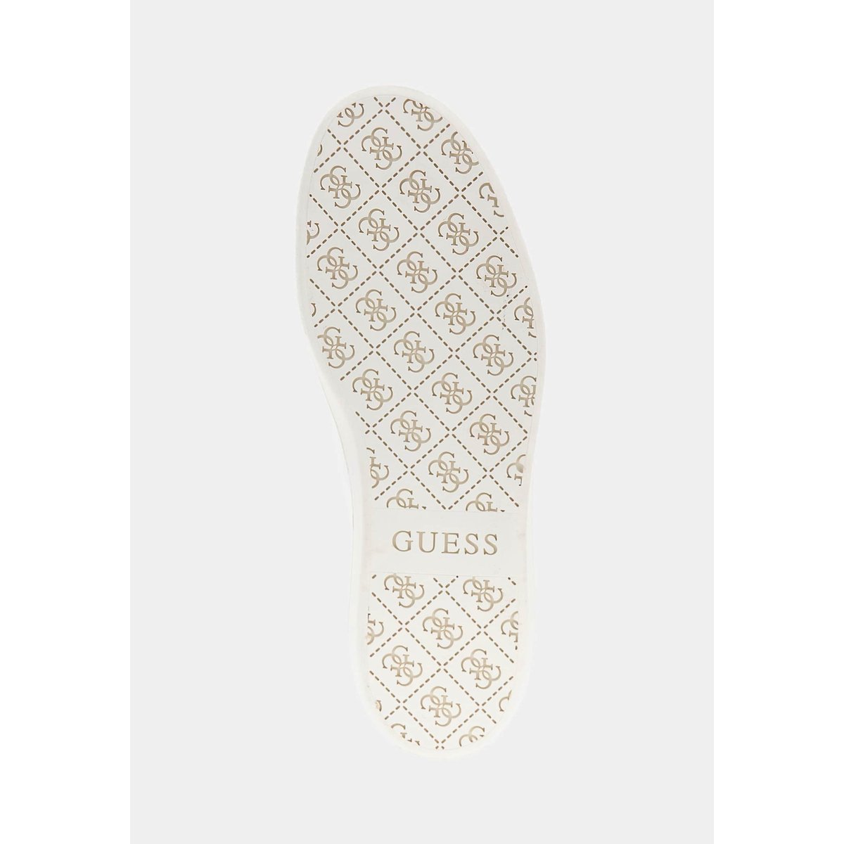 Sneaker Nola Cuir Véritable blanc, GUESS