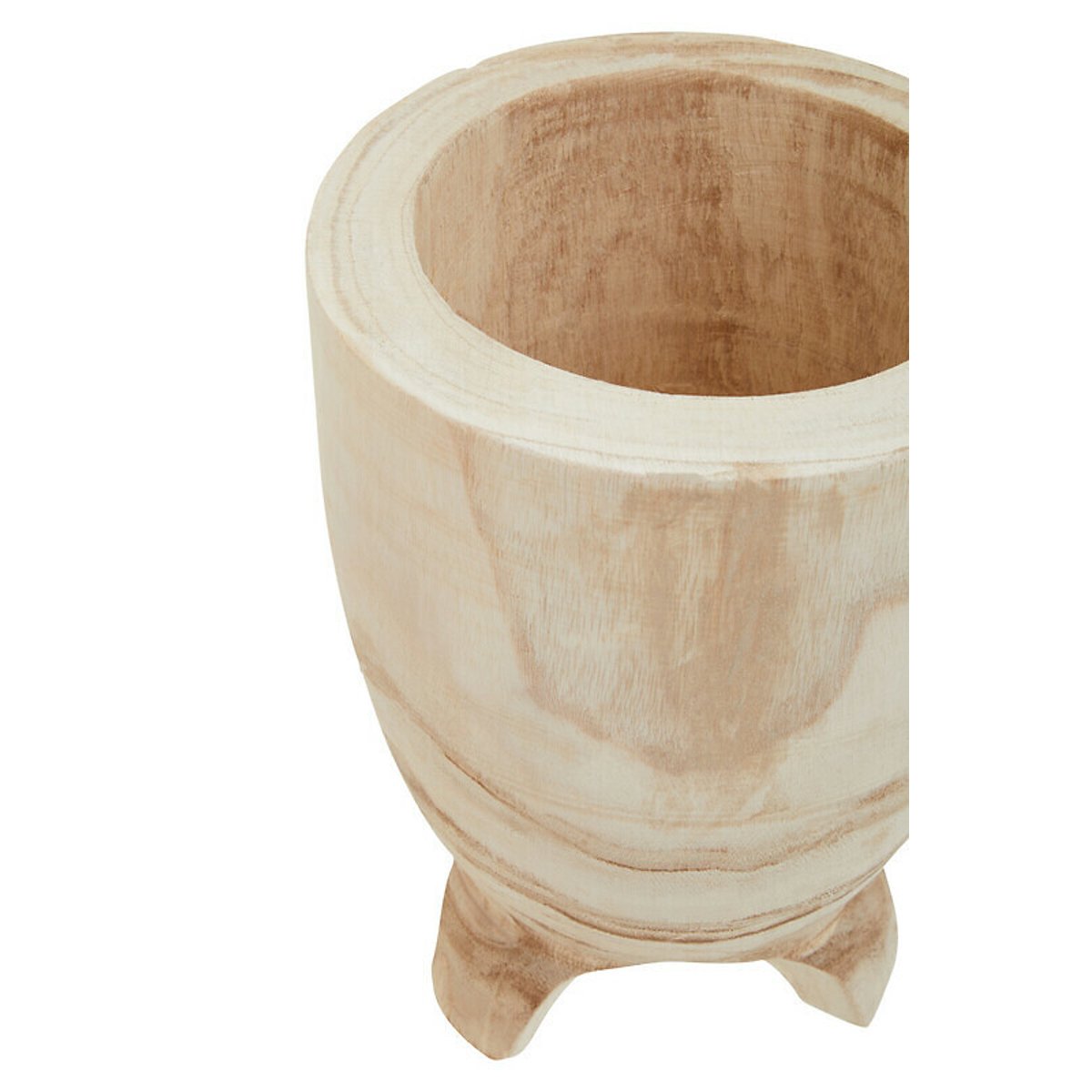 Large Natural Wooden Planter natural, FIFTY FIVE SOUTH