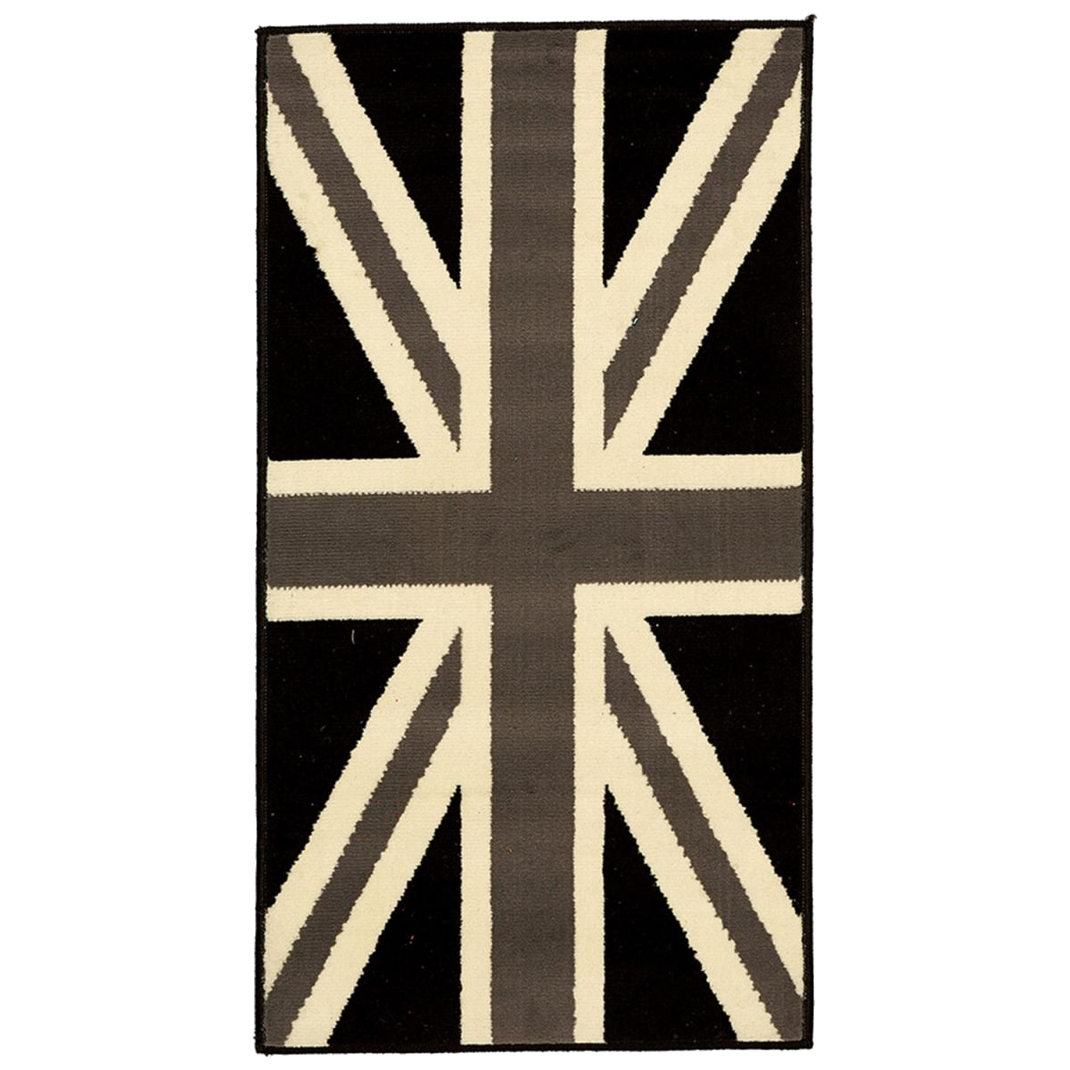 Tapis enfant tissé LYN1 UNIONJACK gris, UN AMOUR DE TAPIS