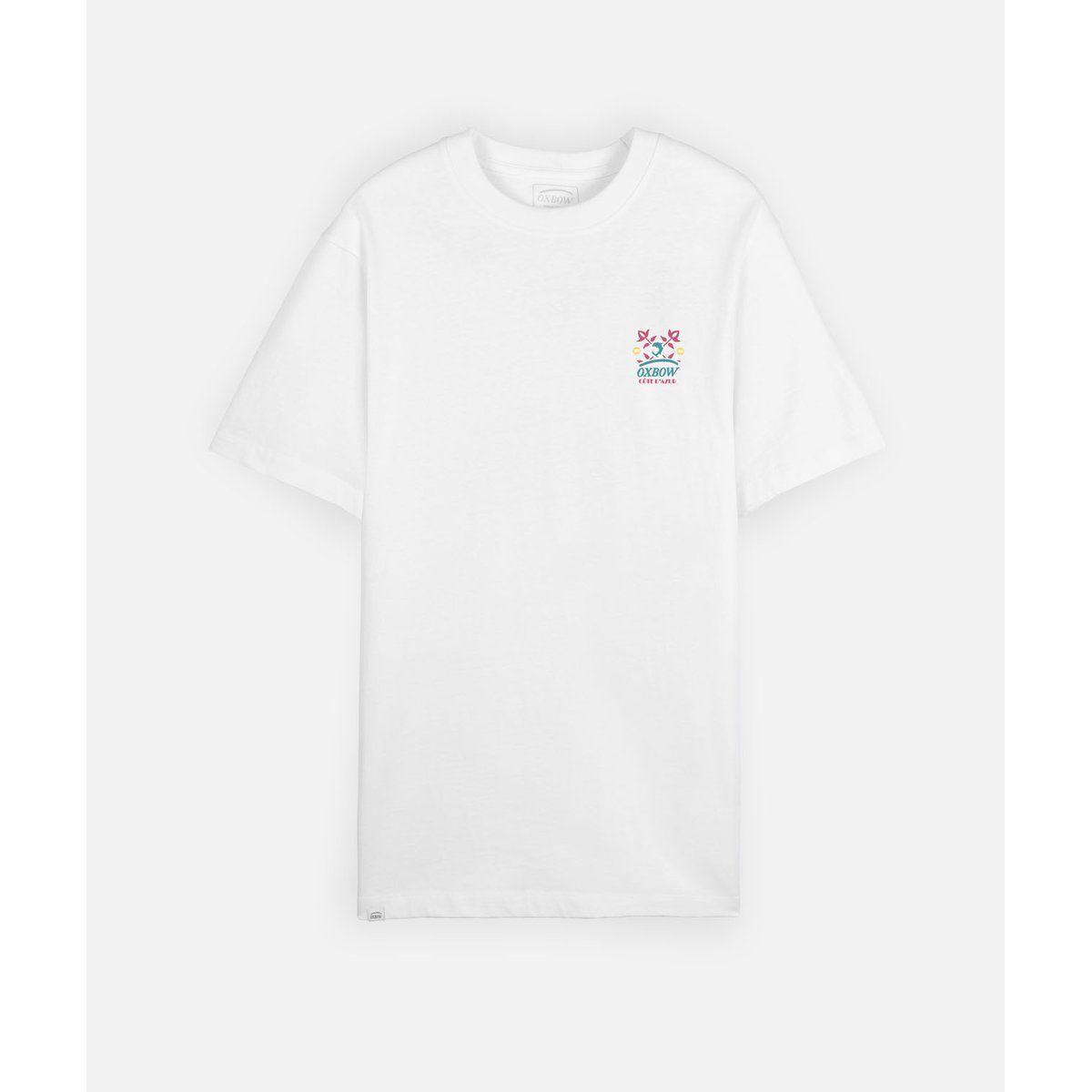 Tee-shirt manches courtes COTEAZUR white, OXBOW