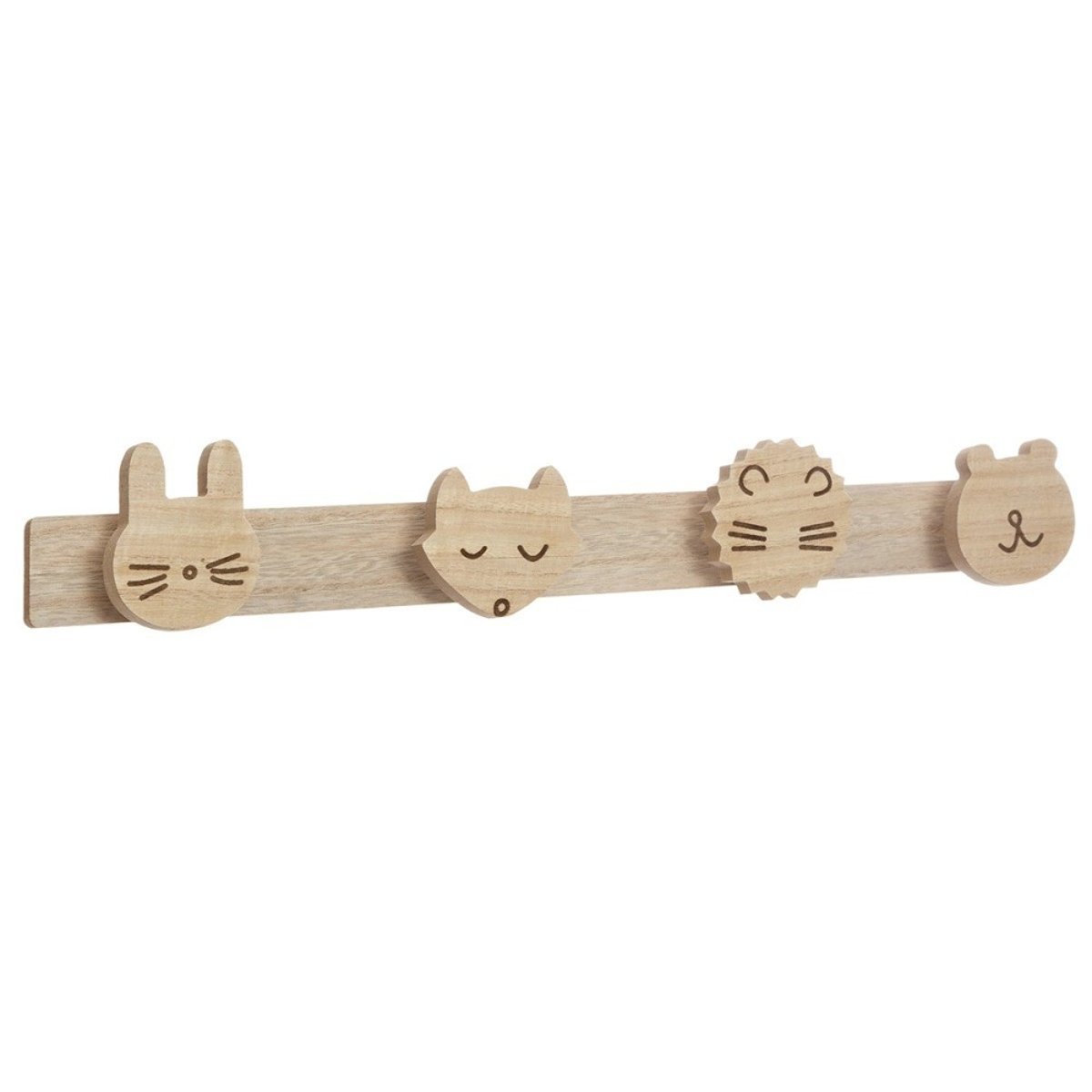 Patère bois Wild beige, ATMOSPHERA