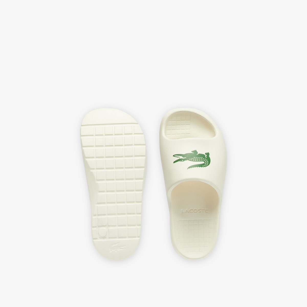 Claquettes Serve Slide 2.0 femme blanc-1y5, LACOSTE