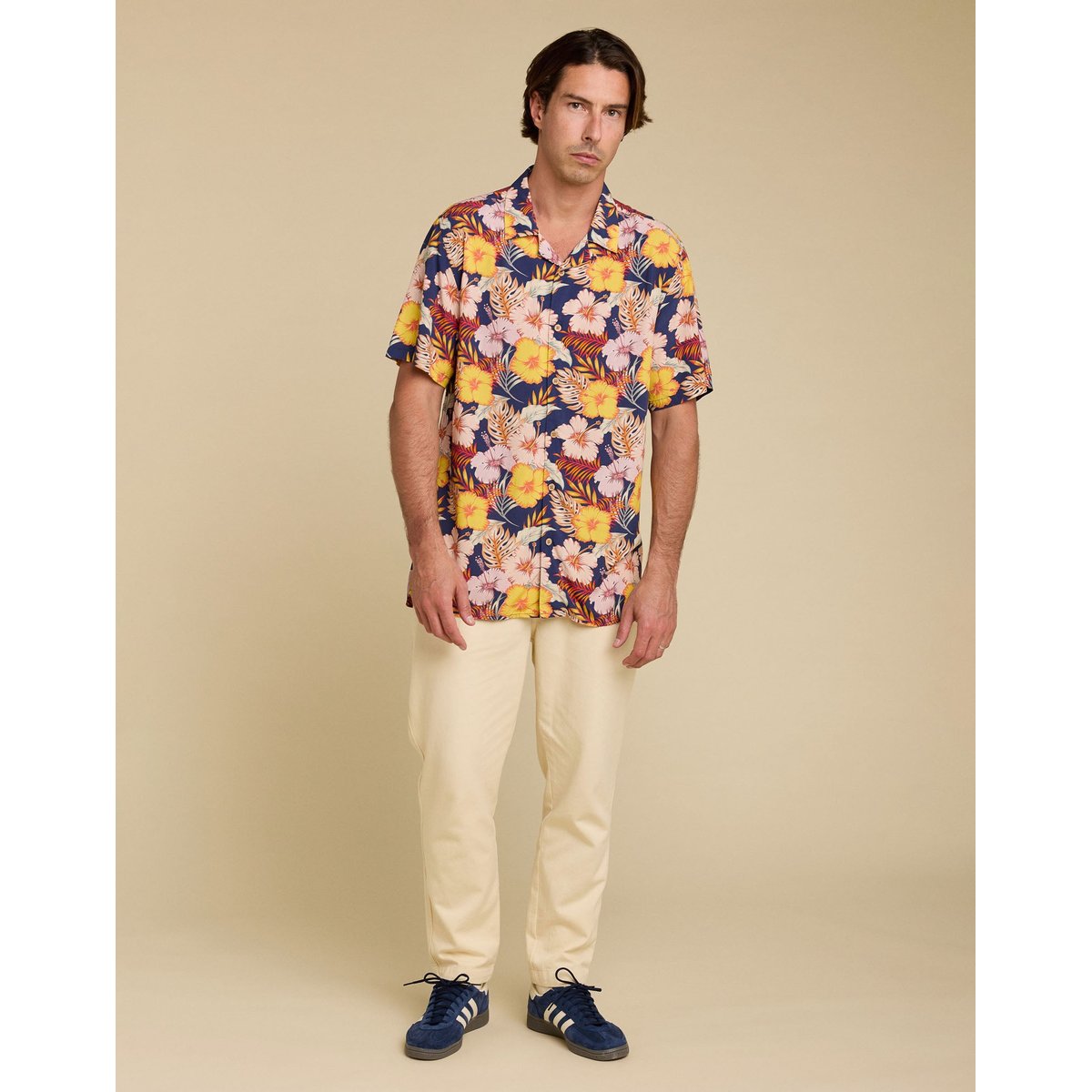 PANTALON TAPERED LOOSE HAMPTONS multicolore, PULLIN