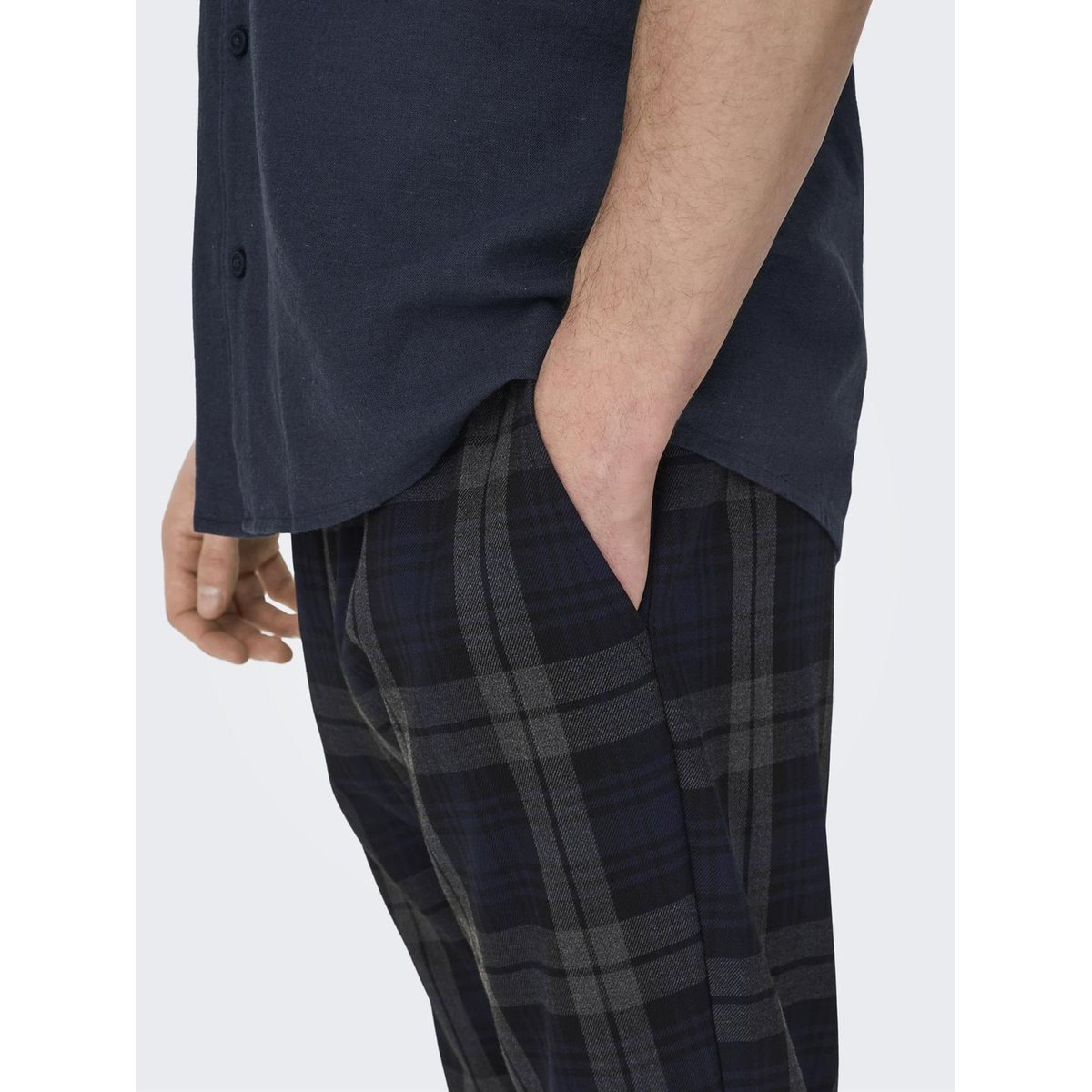 Pantalon Chino dark navy, ONLY & SONS
