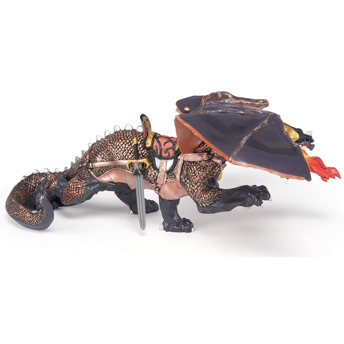 Figurine Dragon des ténèbres marron, PAPO