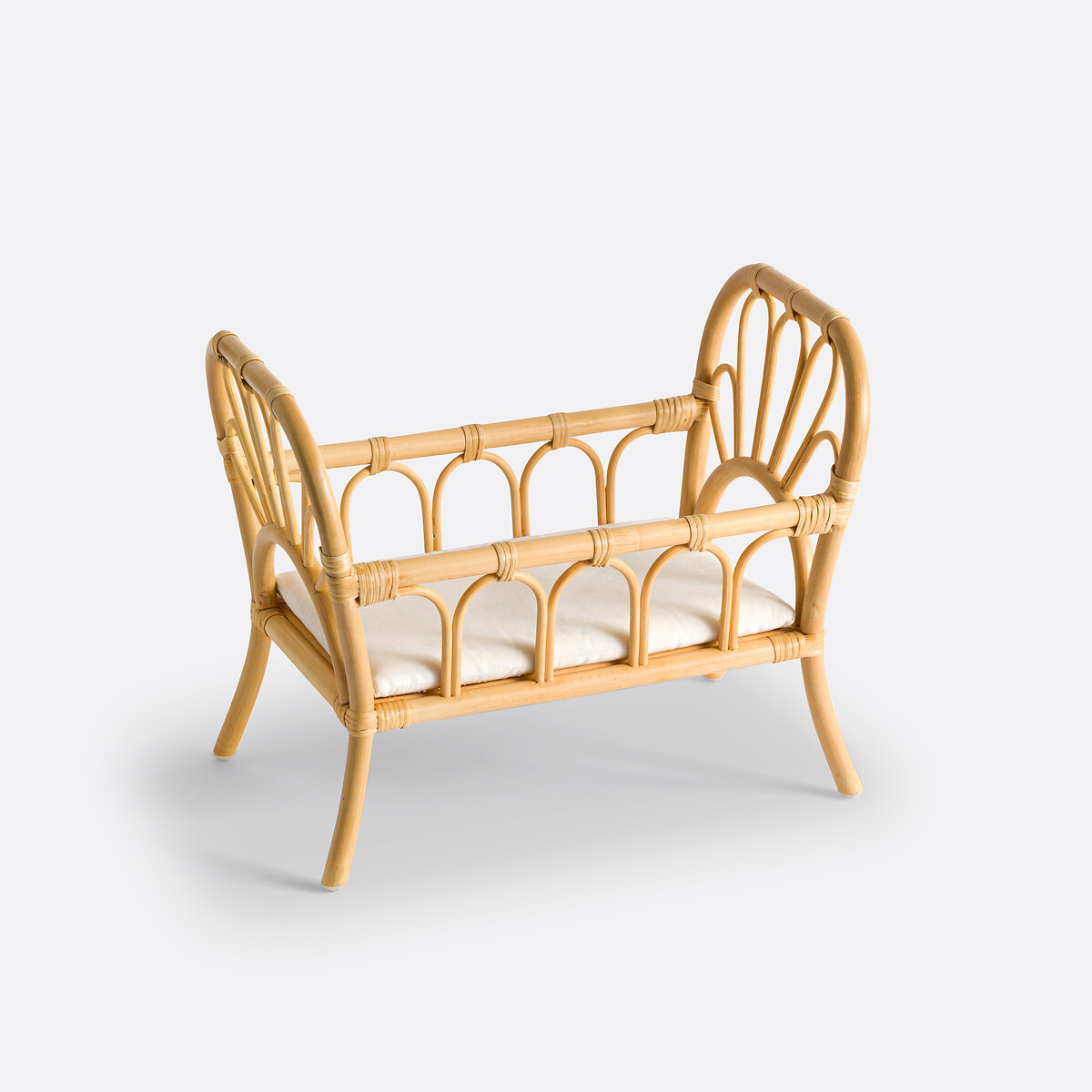 Lit pour poupée en rotin, Babyla naturel, LA REDOUTE INTERIEURS