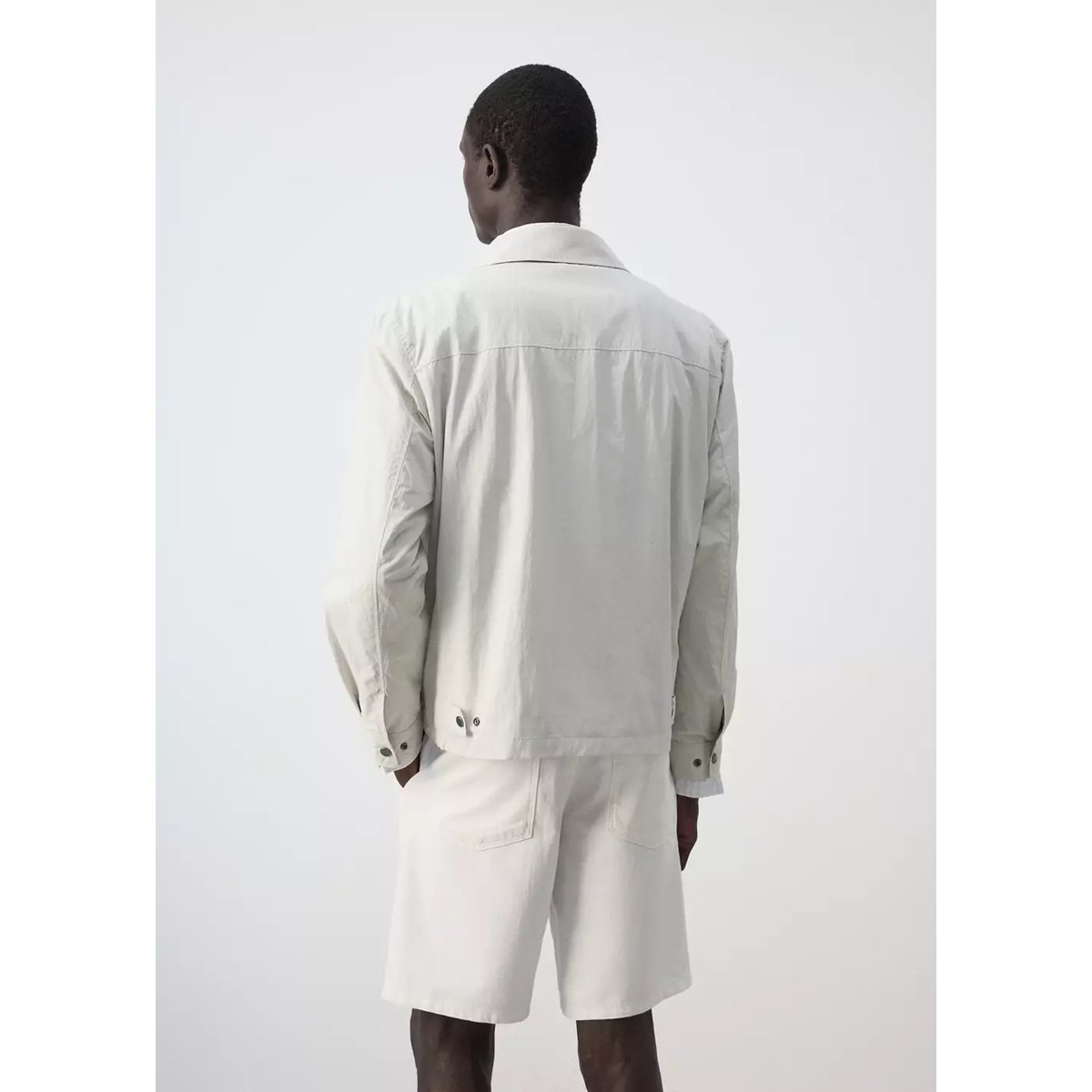 Veste imperméable à poches beige, MANGO MAN