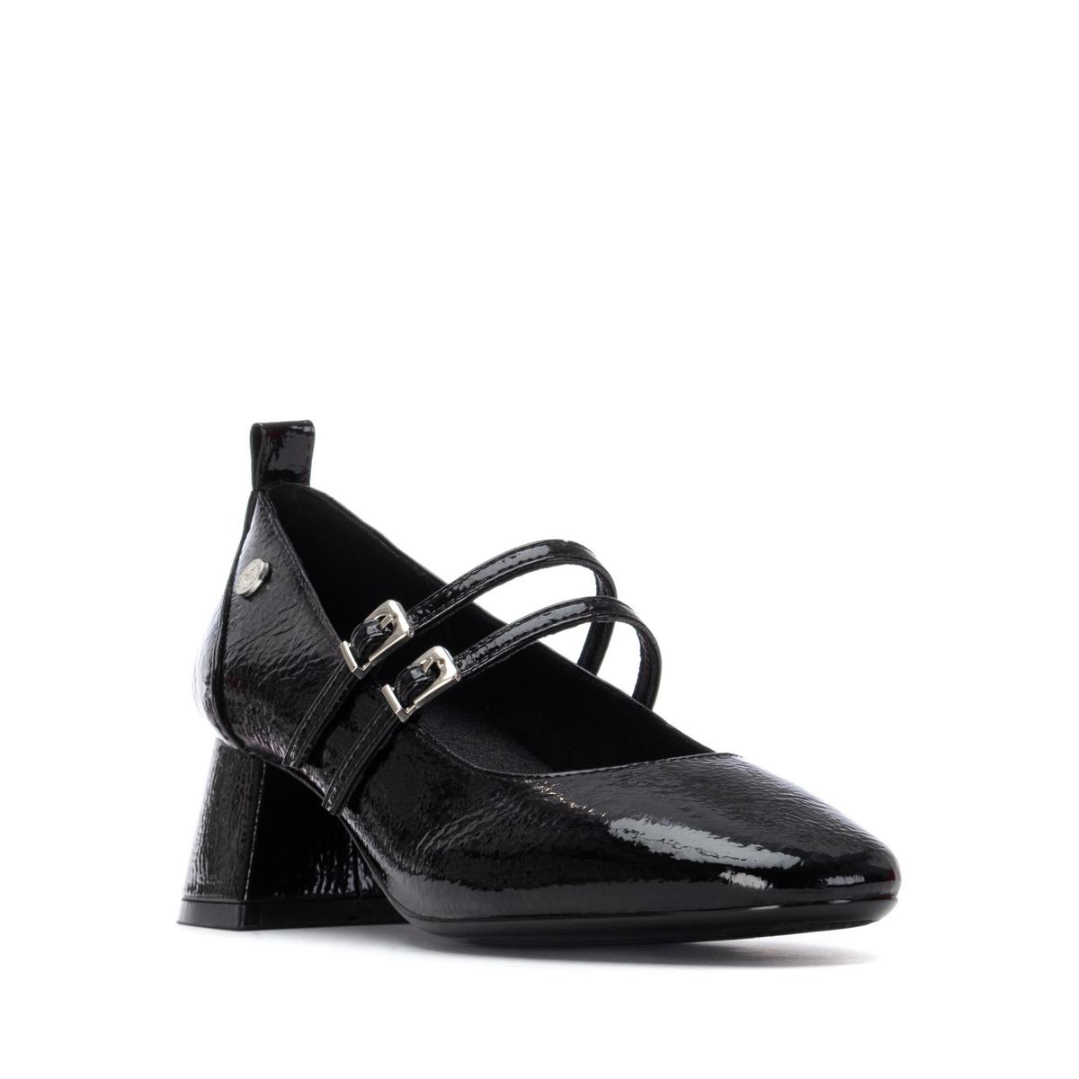 Chaussure Pompes Talon Entreprise Boucle noir, XTI
