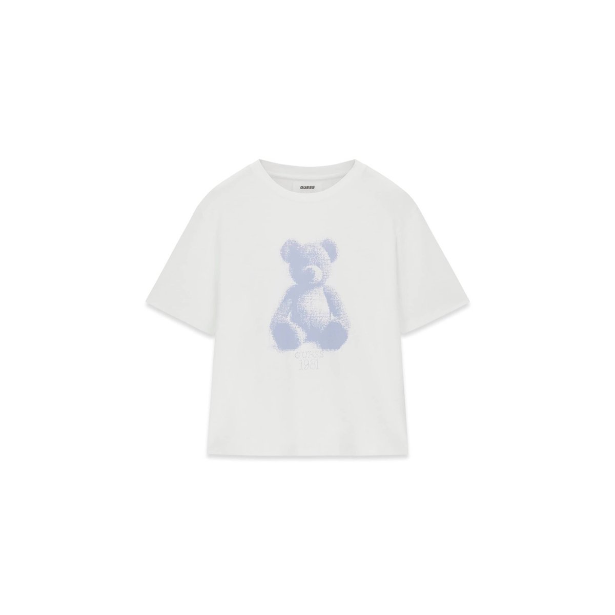 T-Shirt Avec Strass blanc, GUESS