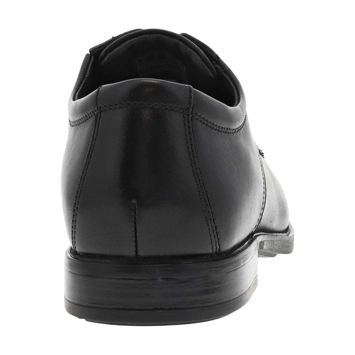 Chaussures richelieu en cuir Howard Cap noir, CLARKS