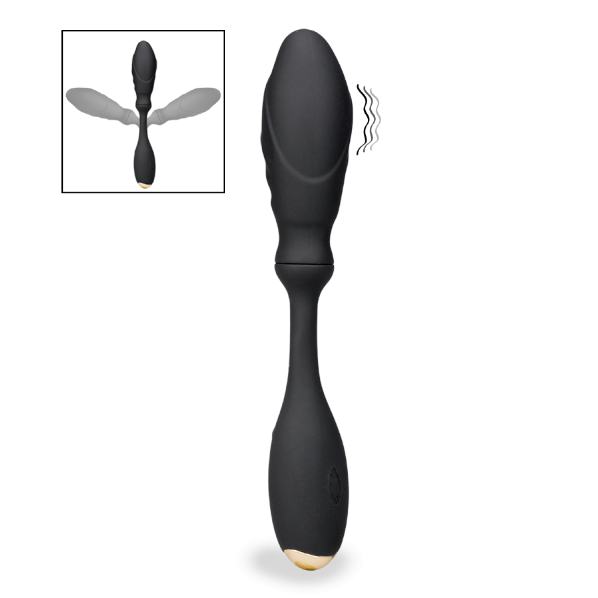 Stimulateur multifonction 9 modes Libertine noir, LOVE AND VIBES
