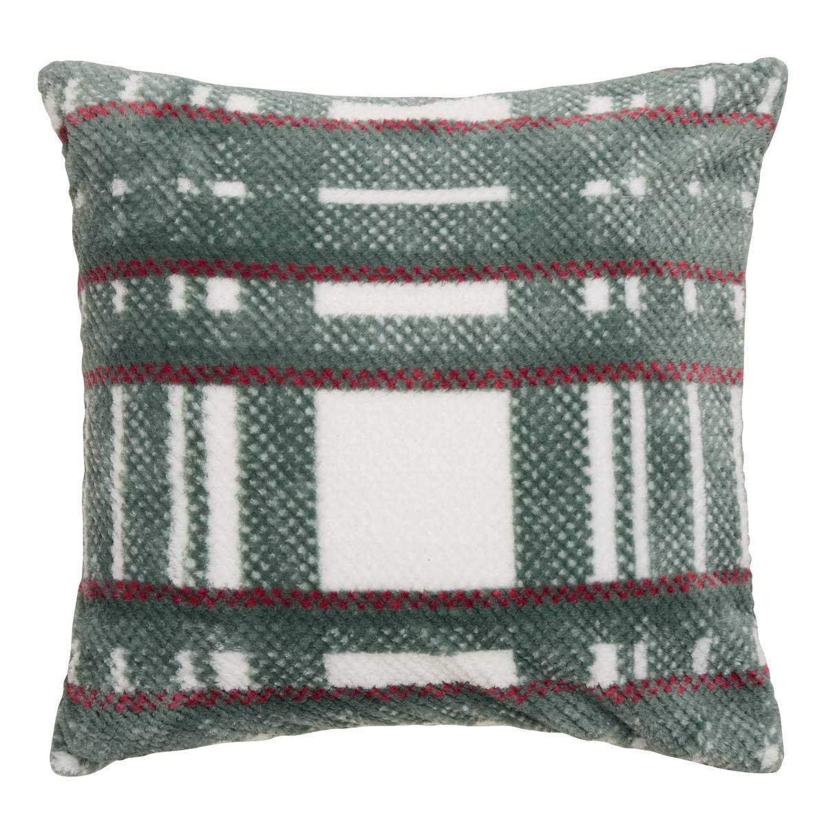 Coussin carré LARY vert foncé, ATMOSPHERA