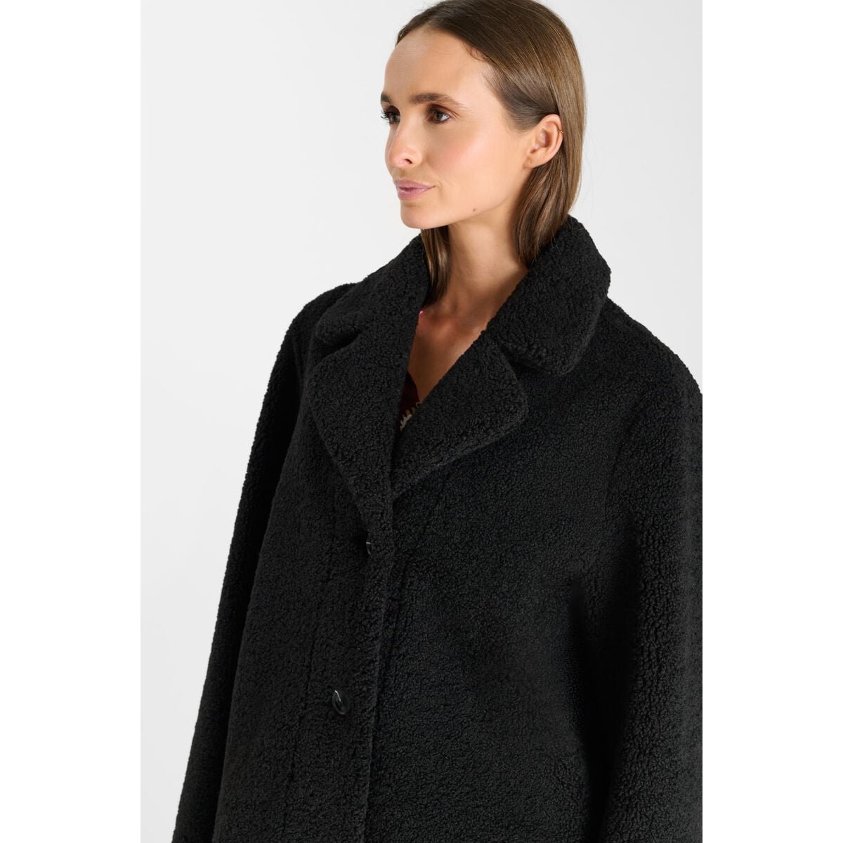 Manteau ARTY black, LE TEMPS DES CERISES