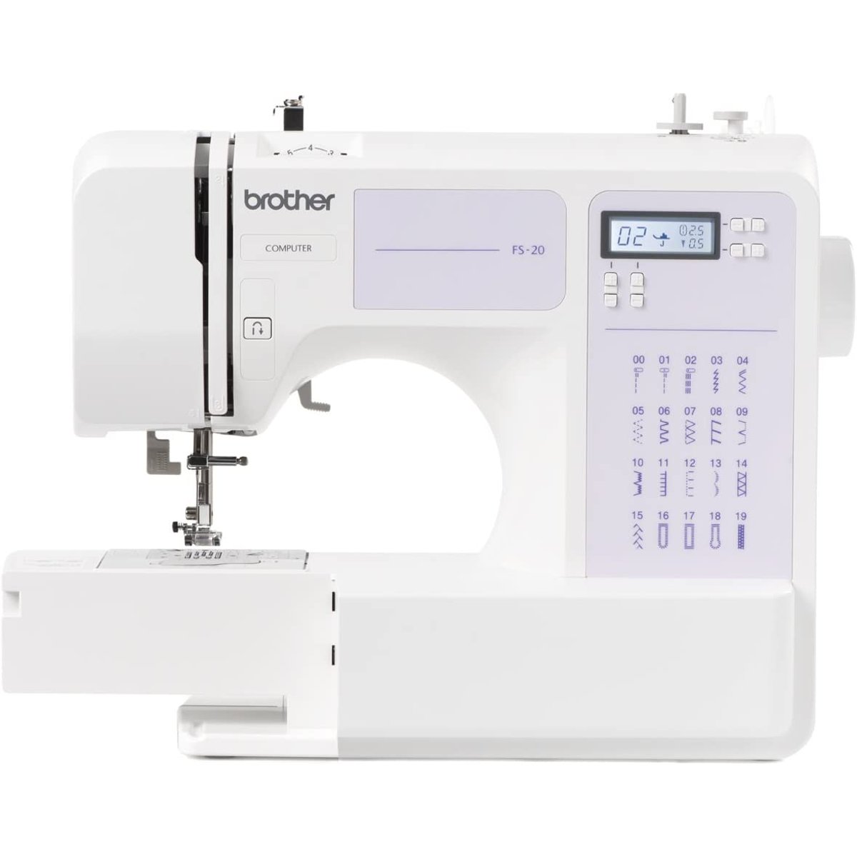 Machine à coudre FS20 électronique blanc, BROTHER