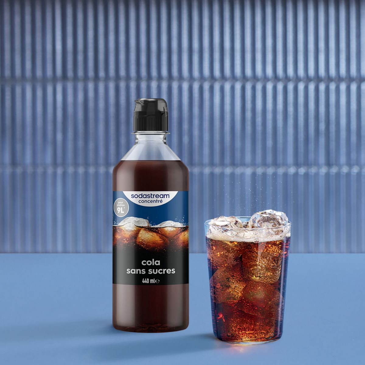 Concentré COLA SANS SUCRES 440ml couleur unique, SODASTREAM
