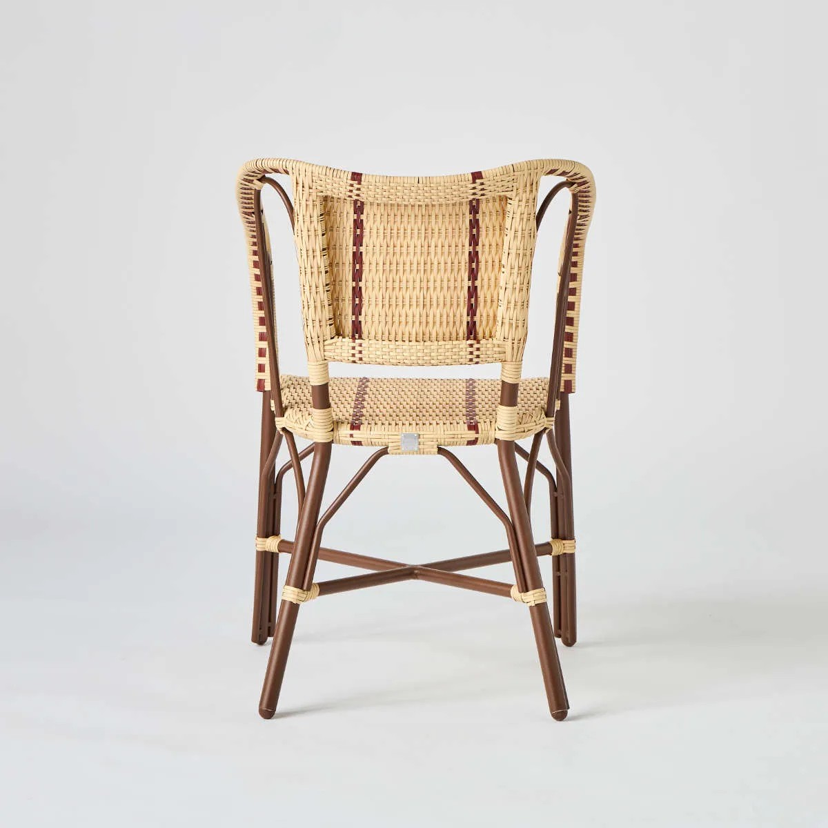 Fauteuil de table en résine BELLE EPOQUE marron, KOK