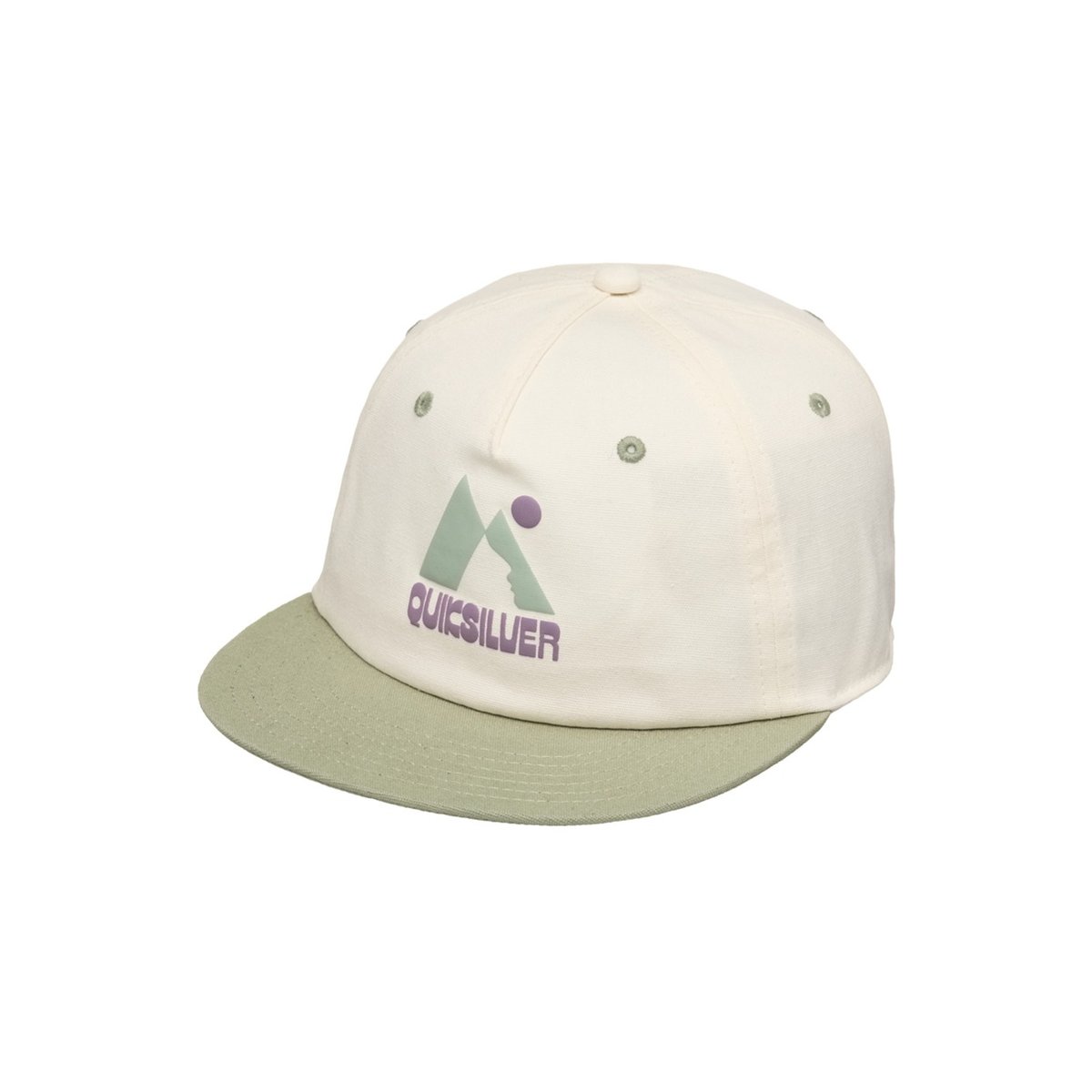 Casquette trucker DRIFTER CANVAS ART vert iceberg green, QUIKSILVER