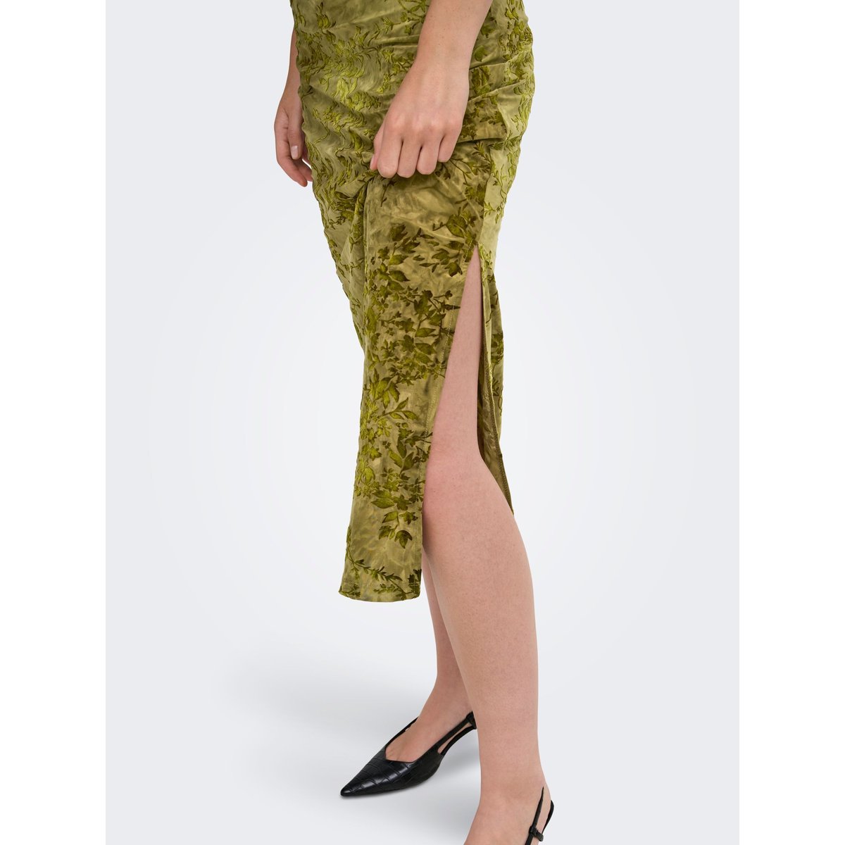 Robe dark olive 1, ONLY