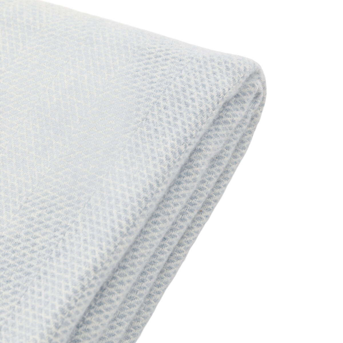 Caspian Herringbone Throw blue, ÉDITÉ