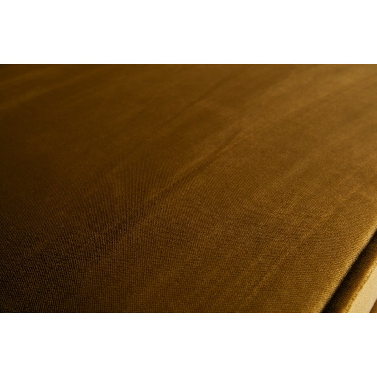 Grand canapé 4 places vintage velours- BRONCO bronze, WOOOD