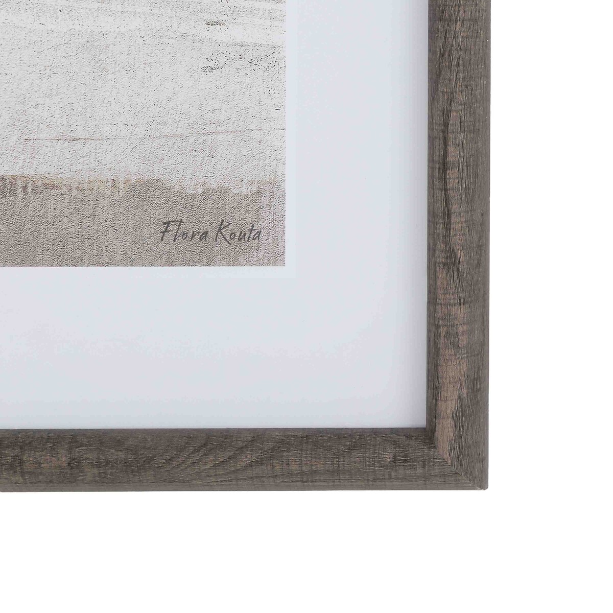 Set of 2 Drift Away Framed Art grey, ÉDITÉ