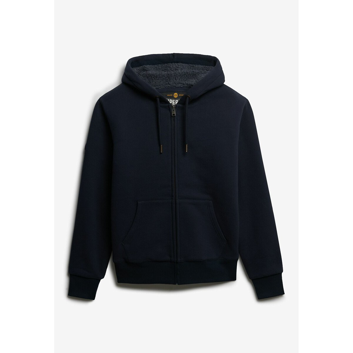 Zip-Up Hoodie navy blue, SUPERDRY