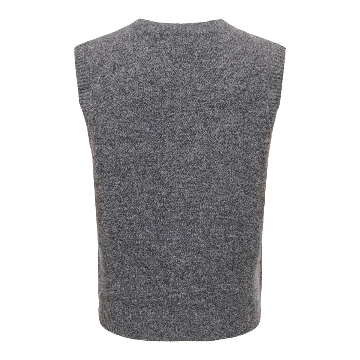 Gilet dark grey melange, ONLY