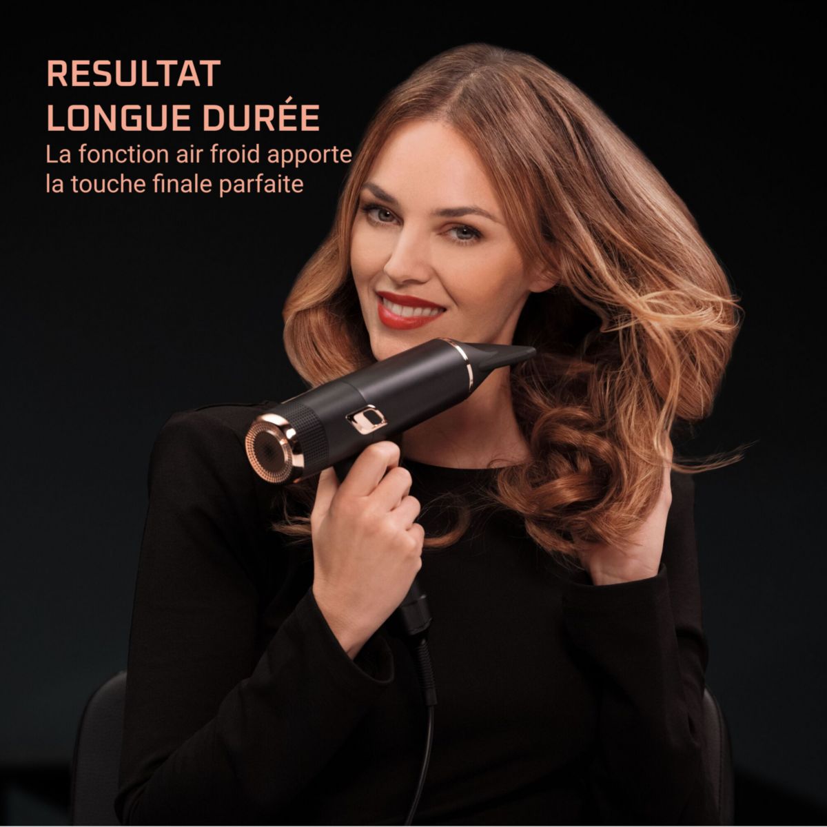 Sèche cheveux professionnel Maestria CV9920C3 noir et cuivrã©, CALOR