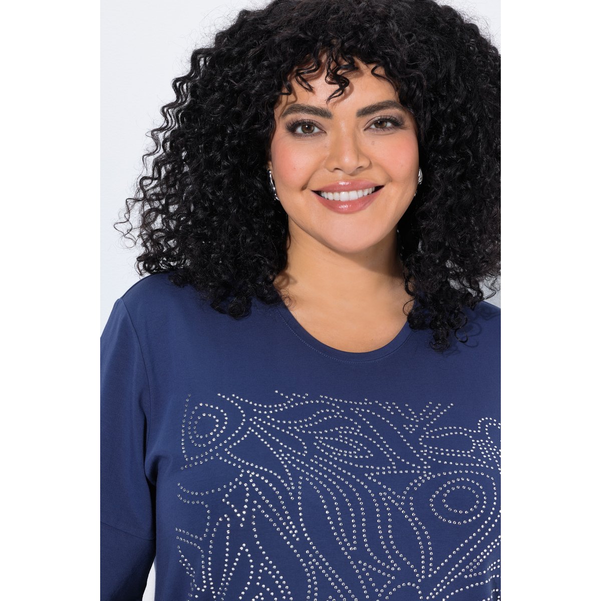 T-shirt motif scintillant univers, ULLA POPKEN