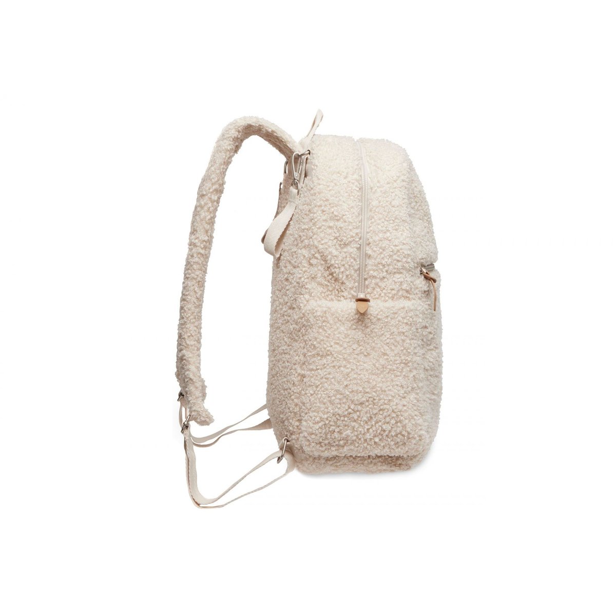 Sac à dos à langer Boucle ecru, JOLLEIN