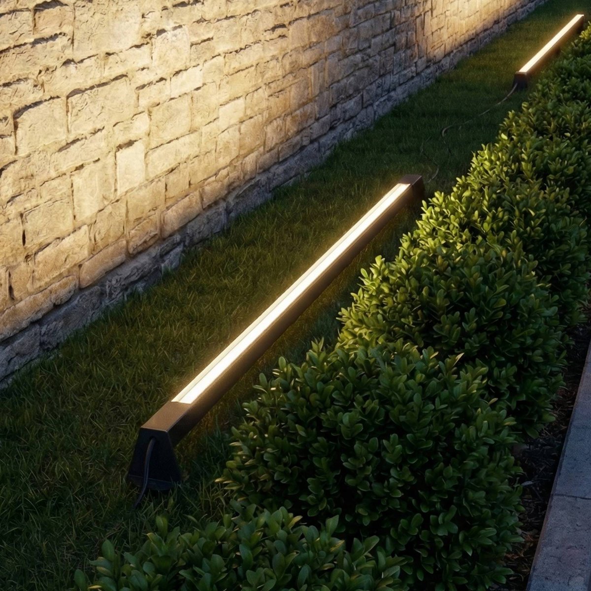 Luminaire de terrasse en aluminium moderneLED anthracite, blanc, LINDBY