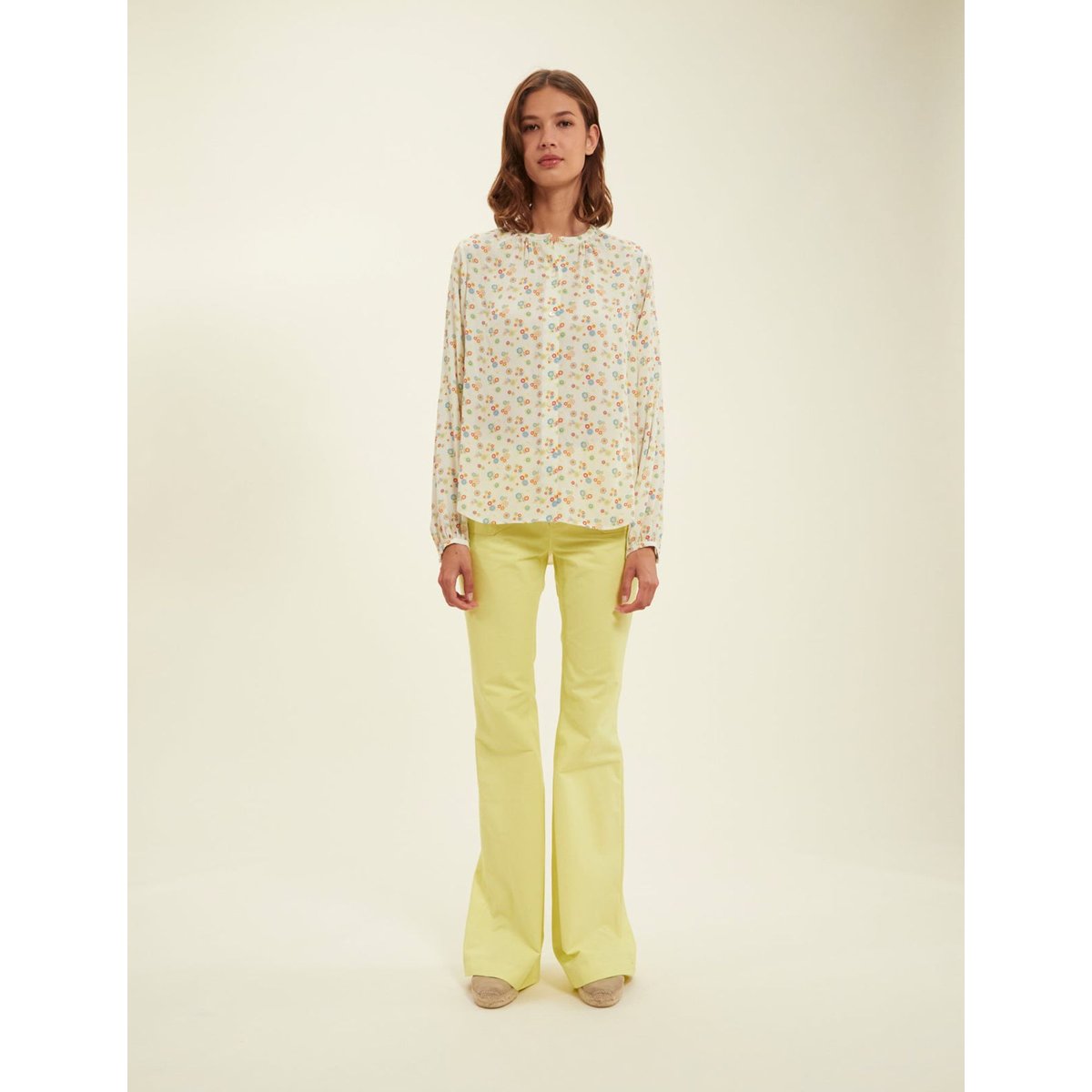 Blouse joséphine blanc, INES DE LA FRESSANGE PARIS
