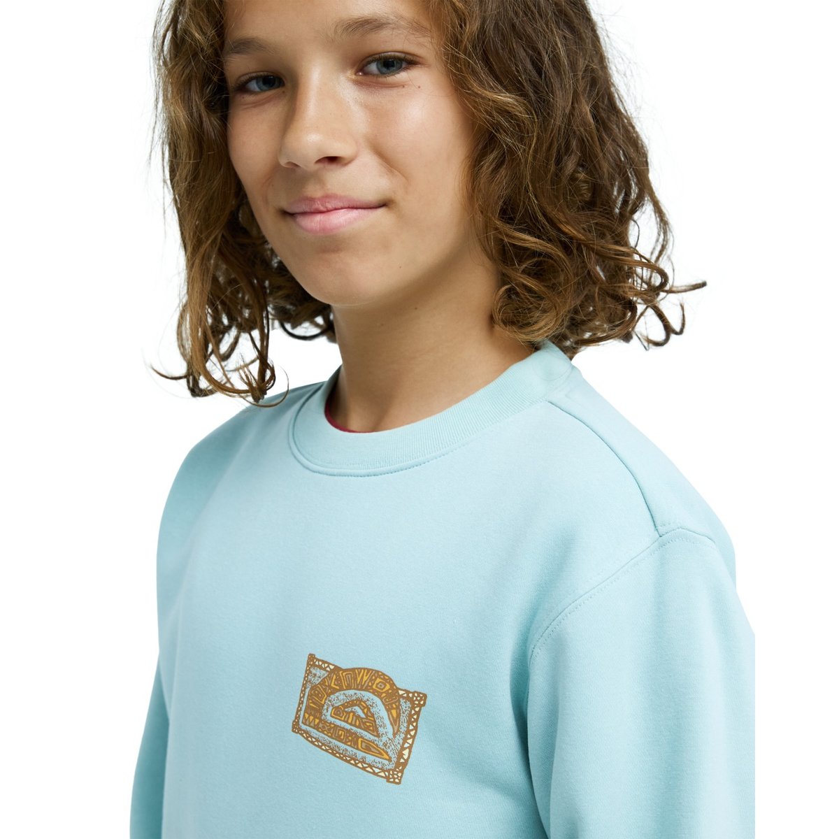 Sweat GRAPHIC bleu blue haze, QUIKSILVER